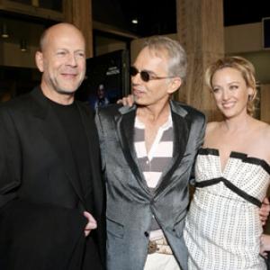 Bruce Willis Virginia Madsen and Billy Bob Thornton at event of The Astronaut Farmer 2006