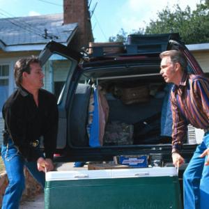 Still of Patrick Swayze and Billy Bob Thornton in Waking Up in Reno 2002