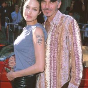 Billy Bob Thornton and Angelina Jolie at event of Gone in Sixty Seconds (2000)