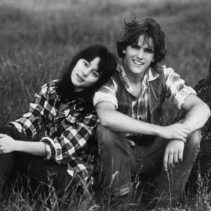 Still of Matt Dillon and Meg Tilly in Tex 1982