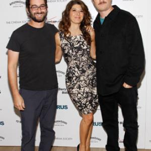 Marisa Tomei Darren Aronofsky and Jay Duplass at event of Cyrus 2010