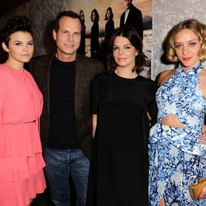 Bill Paxton Jeanne Tripplehorn Chlo Sevigny and Ginnifer Goodwin at event of Big Love 2006
