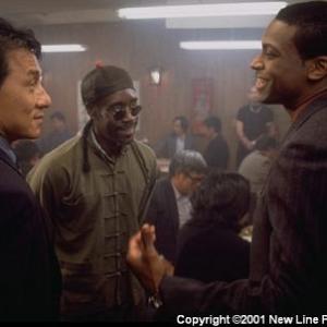 Jackie Chan Don Cheadle  Chris Tucker appear in Rush Hour 2