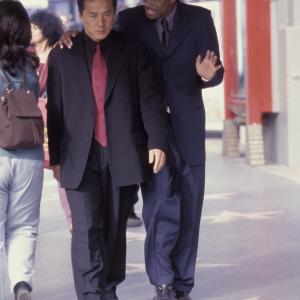 Still of Jackie Chan and Chris Tucker in Rush Hour (1998)