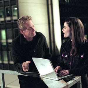 Still of Michael Douglas and Robin Tunney in The In-Laws (2003)