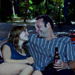 Still of Vince Vaughn and Malin Akerman in Couples Retreat 2009