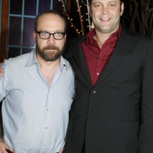 Vince Vaughn and Paul Giamatti at event of Fredo Kaledos 2007