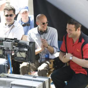 Vince Vaughn, Peyton Reed and Scott Stuber in The Break-Up (2006)