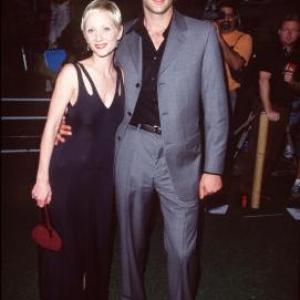 Anne Heche and Vince Vaughn at event of Return to Paradise 1998
