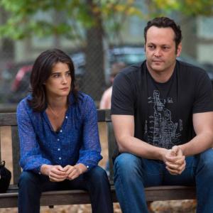 Still of Vince Vaughn and Cobie Smulders in Anoniminis tetis 2013