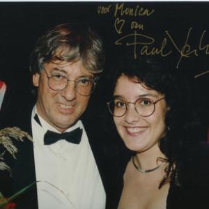 Monica with Paul Verhoeven at Netherlands Film Festival 1992