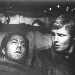 Still of Dustin Hoffman and Jon Voight in Midnight Cowboy (1969)