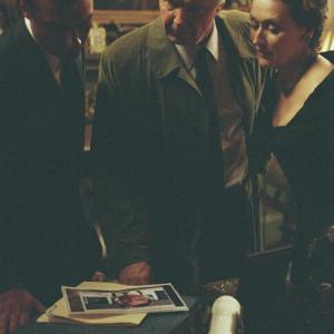 Still of Liev Schreiber, Meryl Streep and Jon Voight in The Manchurian Candidate (2004)