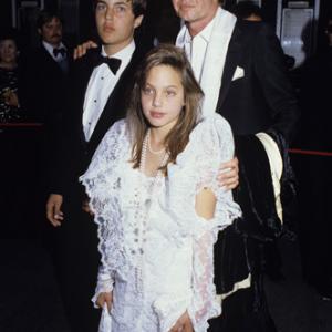 Jon Voight with his son James Haven and daughter Angelina Jolie at 
