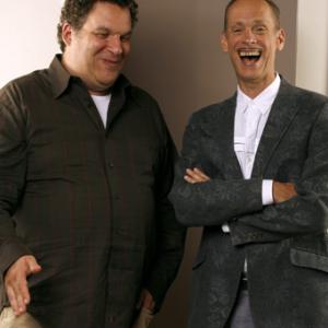 John Waters and Jeff Garlin at event of This Filthy World 2006