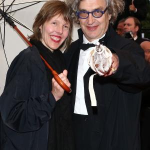 Wim Wenders and Donata Wenders at event of Jimmy P 2013