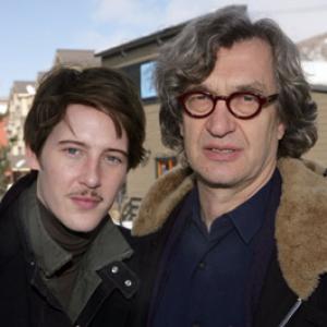 Wim Wenders and Gabriel Mann at event of Dont Come Knocking 2005