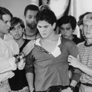 Still of Wil Wheaton and George Perez in Toy Soldiers (1991)