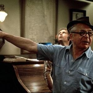 Front Page The Director Billy Wilder on the set 1974 UI