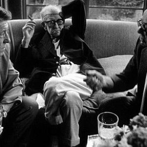 Directors Group Party at host George Cukor's Home, George Stevens, John Ford, Billy Wilder