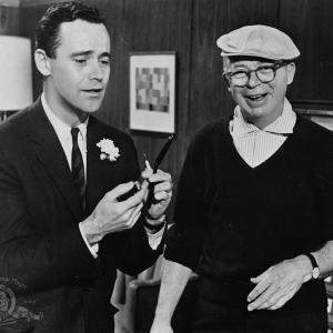 Jack Lemmon and Billy Wilder in The Apartment 1960