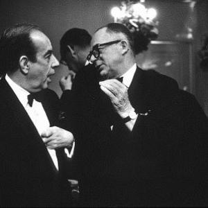Black  White Ball  at Dominick Dunnes house Vincente Minnelli and Billy Wilder 1964
