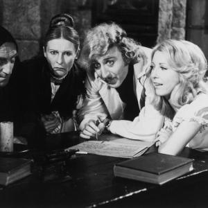 Still of Teri Garr, Gene Wilder, Marty Feldman and Cloris Leachman in Young Frankenstein (1974)