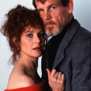 Nick Nolte and Debra Winger in Everybody Wins (1990)