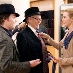 Still of Kate Winslet Jack Black and Eli Wallach in The Holiday 2006