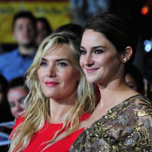 Kate Winslet and Shailene Woodley at event of Divergente 2014