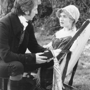 Still of Alan Rickman and Kate Winslet in Sense and Sensibility 1995