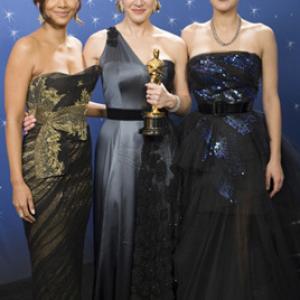 Oscarwinner Halle Berry Oscar winner for Best Actress in a Leading Role for The Reader Kate Winslet and Oscarwinner Marion Cotillard after the 81st Annual Academy Awards at the Kodak Theatre in Hollywood CA Sunday February 22 2009 airing live on the ABC Television Network