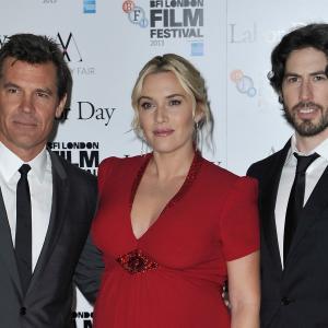 Kate Winslet Josh Brolin and Jason Reitman at event of Labor Day 2013