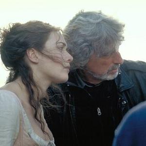 Kate Winslet and Philip Kaufman in Quills (2000)