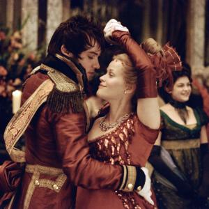 Still of Reese Witherspoon and Jonathan Rhys Meyers in Vanity Fair 2004
