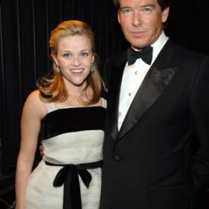 Pierce Brosnan and Reese Witherspoon at event of 12th Annual Screen Actors Guild Awards 2006