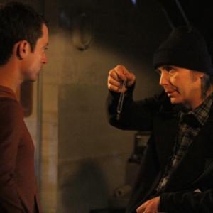 Still of Elijah Wood and Dwight Yoakam in Wilfred 2011