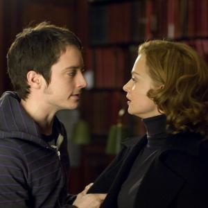 Still of Elijah Wood and Julie Cox in The Oxford Murders (2008)