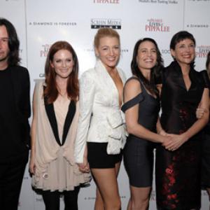 Julianne Moore, Keanu Reeves, Robin Wright, Blake Lively, Rebecca Miller and Zoe Kazan at event of The Private Lives of Pippa Lee (2009)