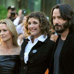 Keanu Reeves Robin Wright and Rebecca Miller