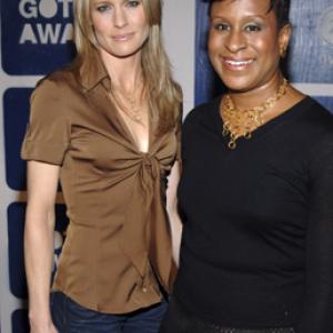 Robin Wright and Michelle Byrd