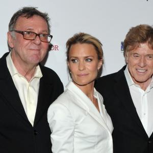 Robert Redford, Robin Wright and Tom Wilkinson at event of The Conspirator (2010)
