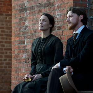 Still of Robin Wright and James McAvoy in The Conspirator 2010