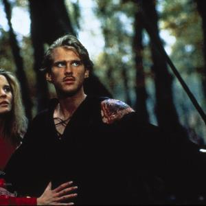 Still of Cary Elwes and Robin Wright in The Princess Bride 1987