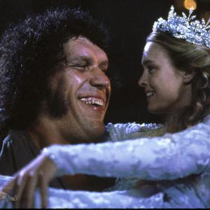 Still of Robin Wright and André the Giant in The Princess Bride (1987)