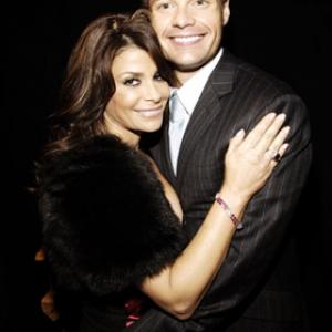 Paula Abdul and Ryan Seacrest at event of 2005 American Music Awards 2005