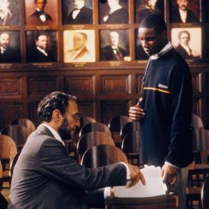 Still of F Murray Abraham and Rob Brown in Finding Forrester 2000