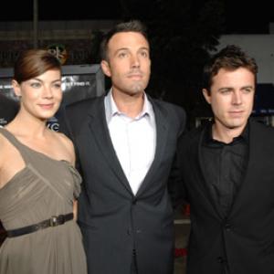 Ben Affleck Casey Affleck and Michelle Monaghan at event of Dingusioji 2007