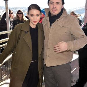 Casey Affleck and Rooney Mara at event of Aint Them Bodies Saints 2013