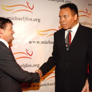Michael J. Fox and Muhammad Ali